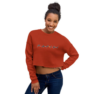 
            
                Load image into Gallery viewer, R.A.F.I.K.I (Friend in Swahili) Crop Sweatshirt
            
        