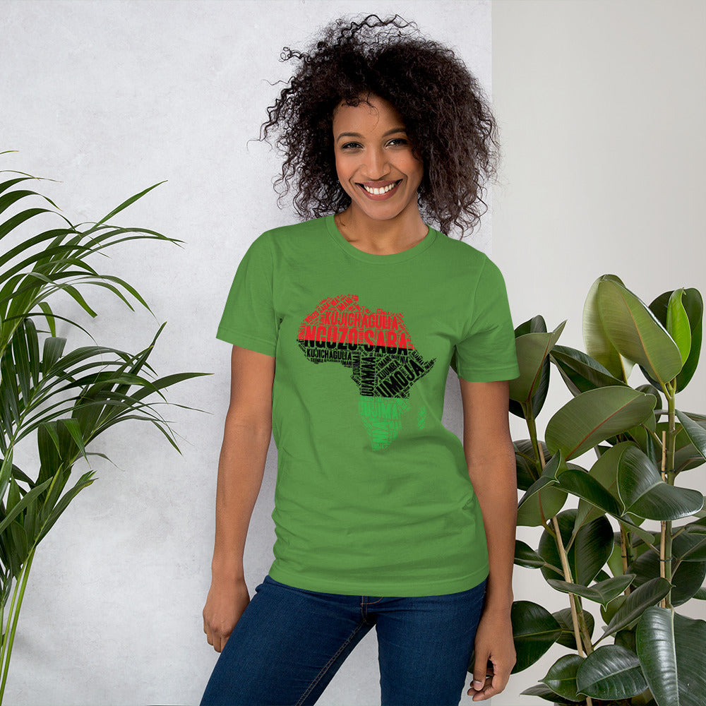 Nguzo Saba Short-Sleeve Unisex T-Shirt