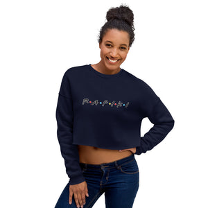
            
                Load image into Gallery viewer, R.A.F.I.K.I (Friend in Swahili) Crop Sweatshirt
            
        
